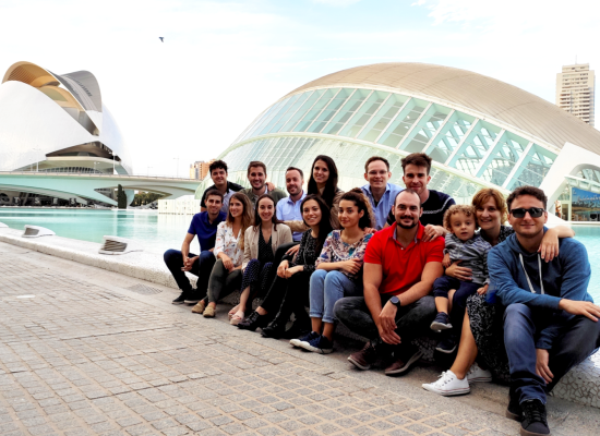 The group at the Arts & Science City, Valencia (2021)