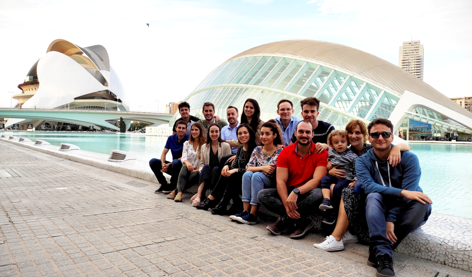 The group at the Arts & Science City, Valencia (2021)