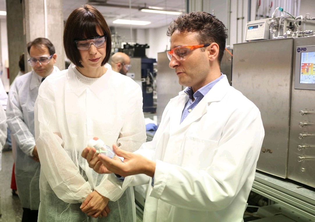 Ms. Diana Morant, Minister Science & Innovation visits us (2024)