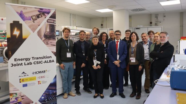 Energy Transition Joint Lab CSIC-ALBA Officially Inaugurated to Boost Research in Batteries and Superconductors