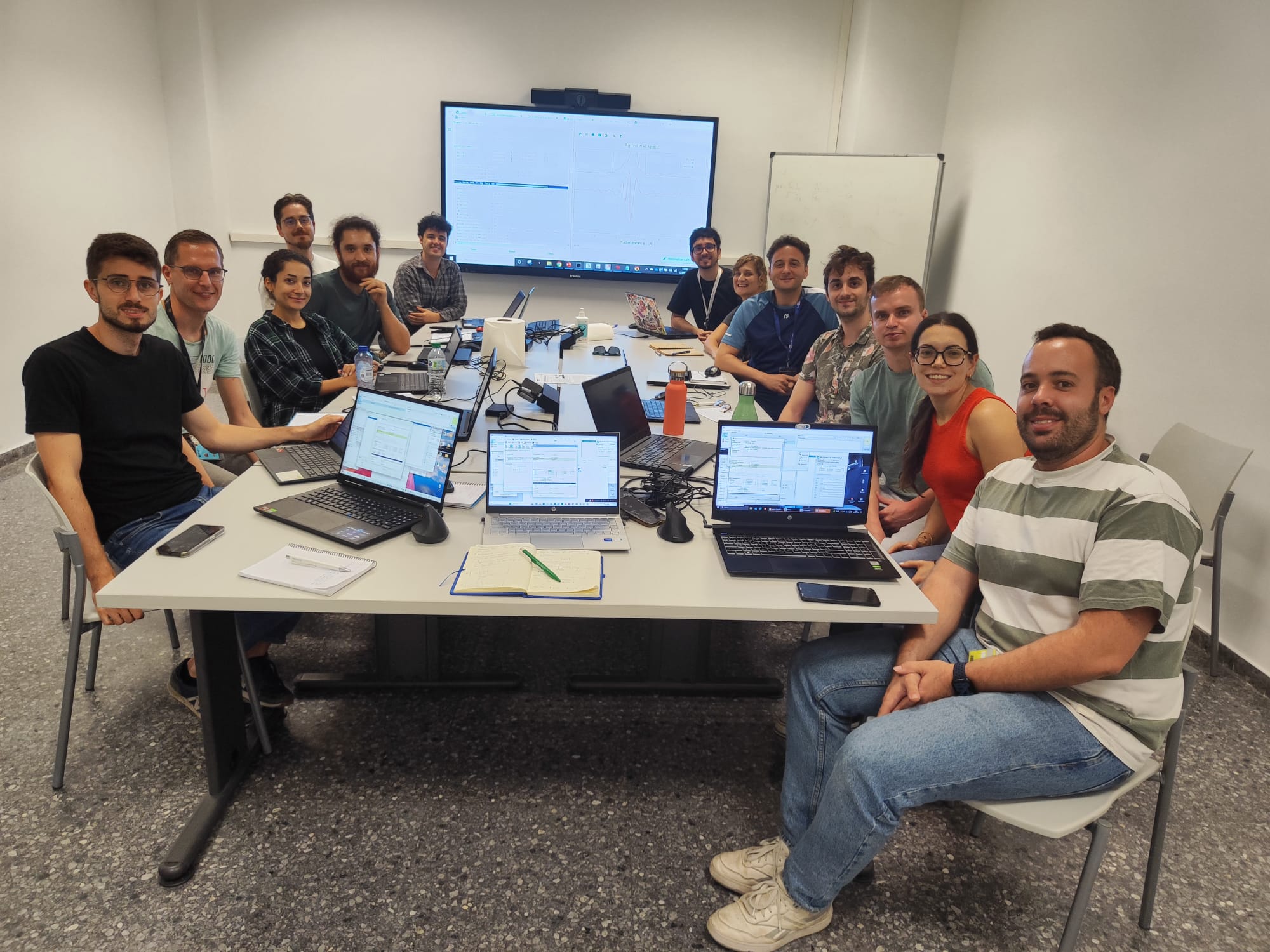 Thanks to Christian for the XAS tutorial and for his lovely visit to our group (Sept. 2025)!!